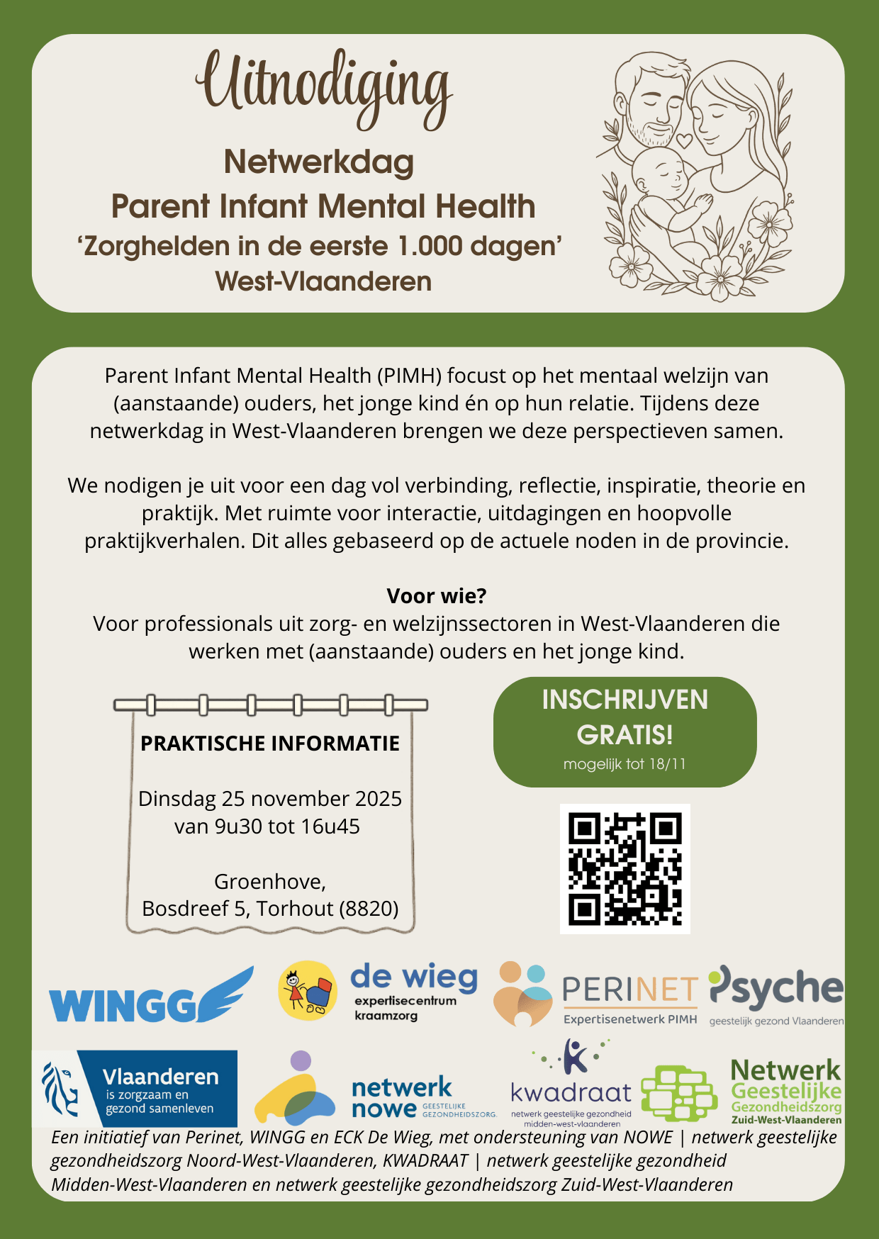 VOLZET Netwerkdag 'Parent Infant Mental Health'