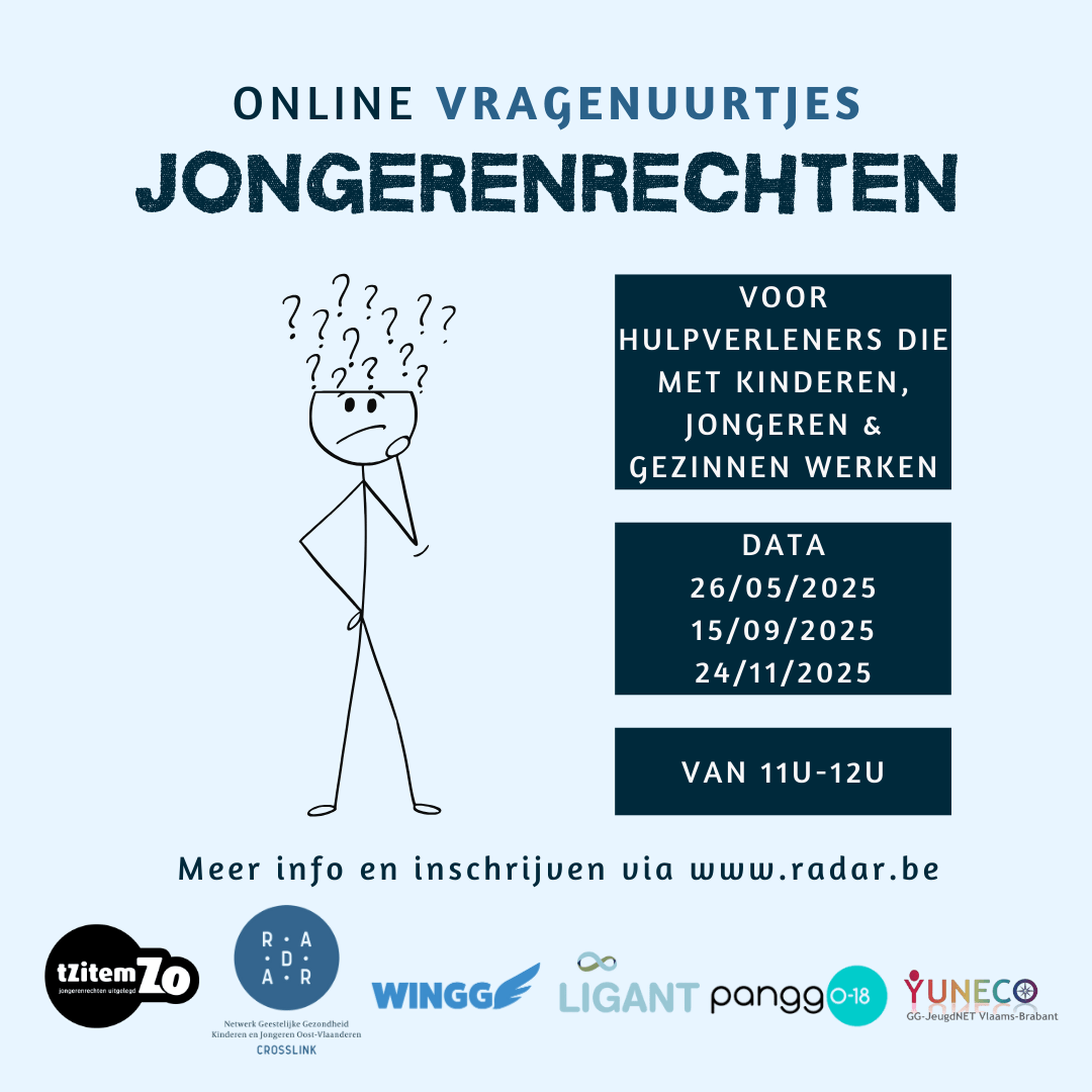 Online vragenuurtje kinder-en jongerenrechten