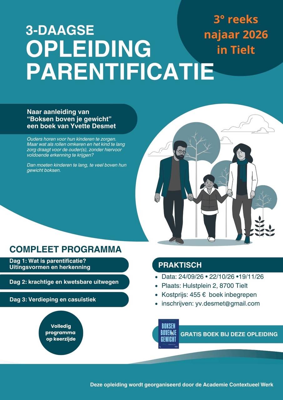 3 daagse opleiding parentificatie